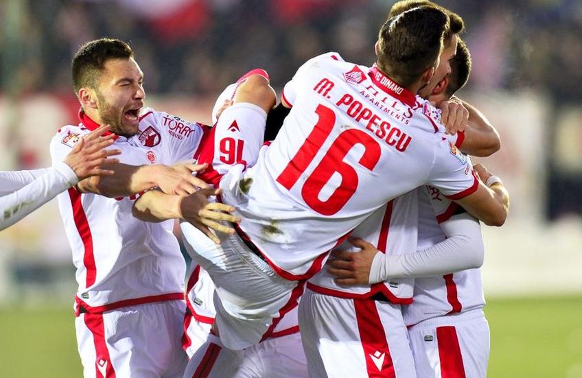 Jucătorii lui Dinamo joacaă azi primul meci oficial după 3 luni