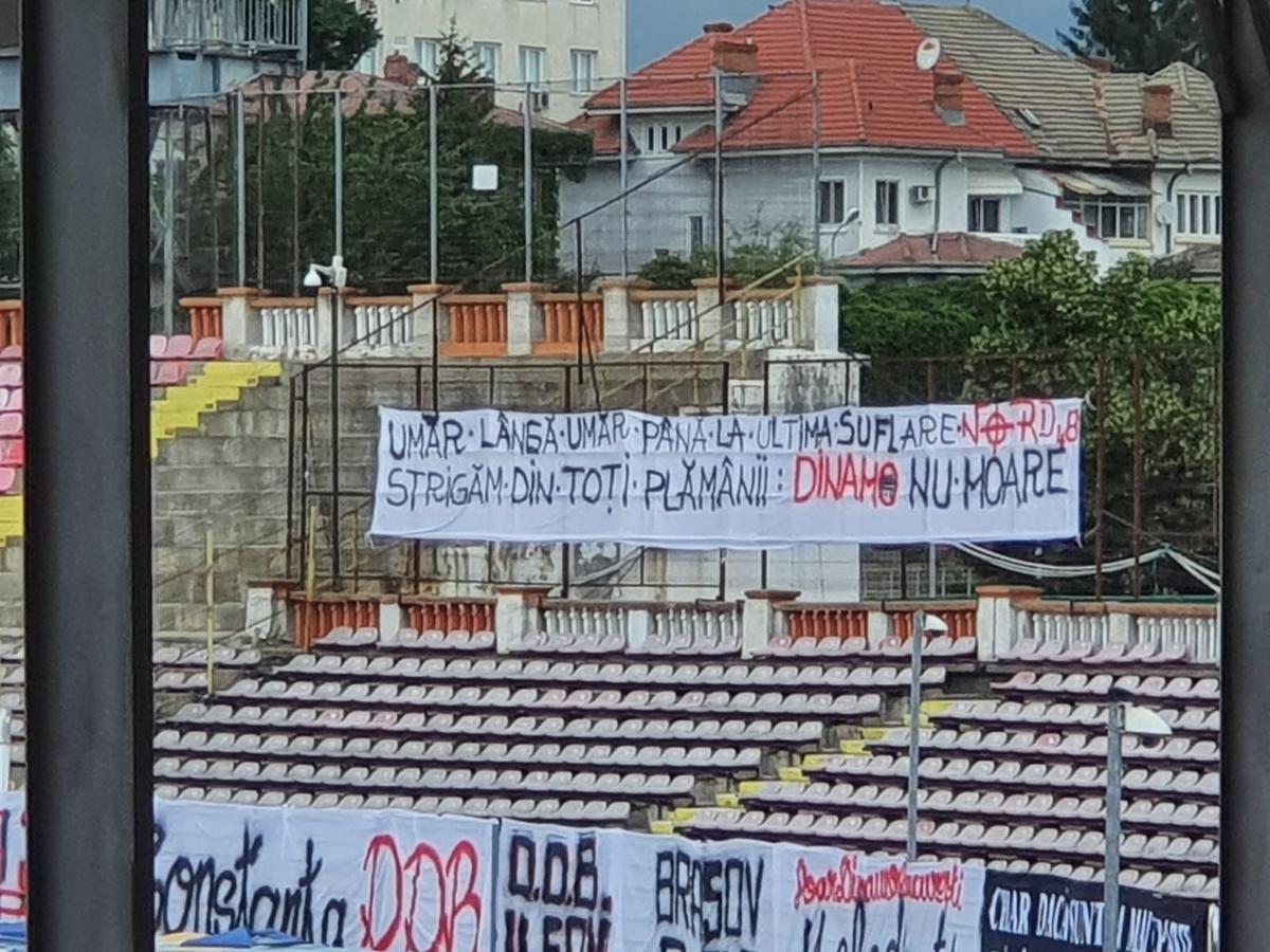 DINAMO - SEPSI mesaje suporteri