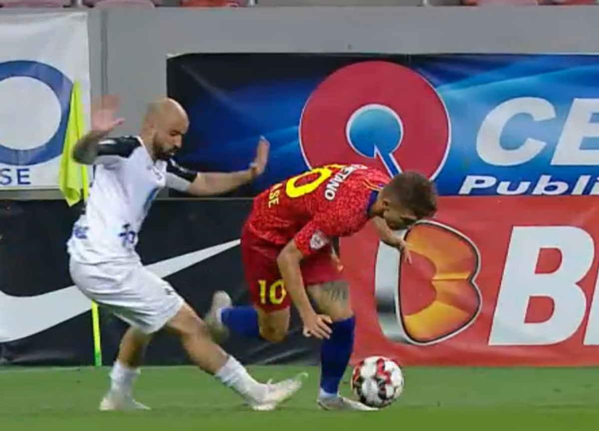 FCSB - GAZ METAN. Florin Tănase, eliminat în 60 de secunde, OUT cu Dinamo! » Decizii corecte? Verdictul lui Cristi Balaj
