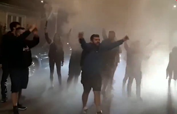 DINAMO - SEPSI 1-3. VIDEO Sărbătoare la Sfântu Gheorghe după victoria cu Dinamo! Cum i-au primit fanii pe jucători