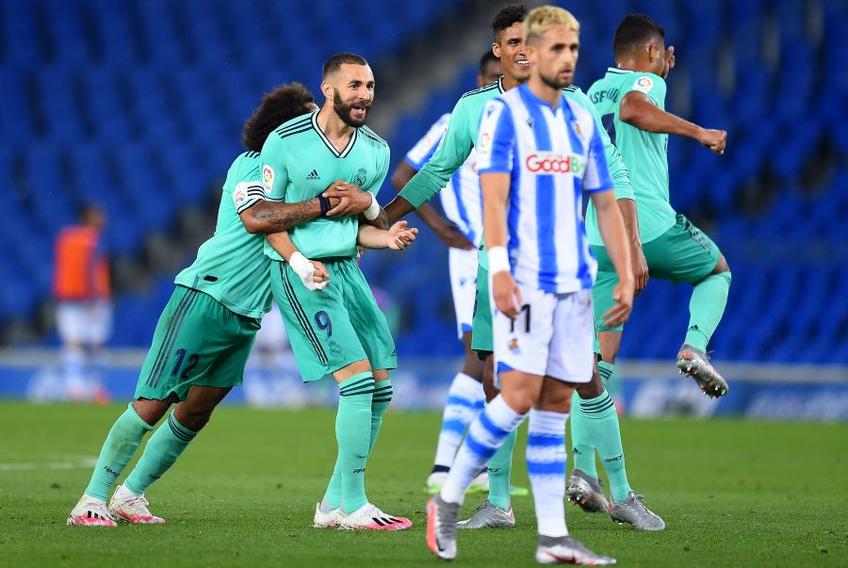 Real Madrid a învins-oo pe Real Sociedad, scor 2-1 // foto: Guliver/gettyimages