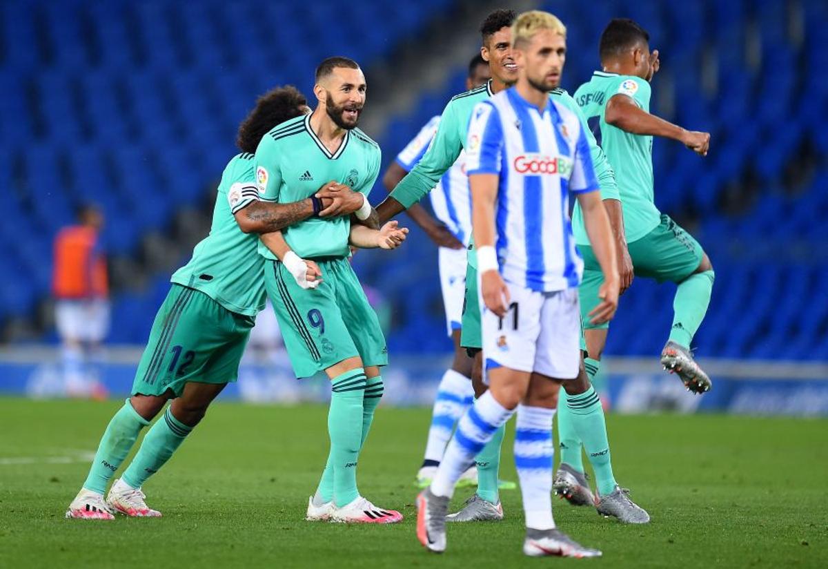SOCIEDAD - REAL MADRID 1-2 VIDEO + FOTO » Victorie uriașă pentru Real Madrid, care îi ia fața Barcelonei și devine lider în La Liga!