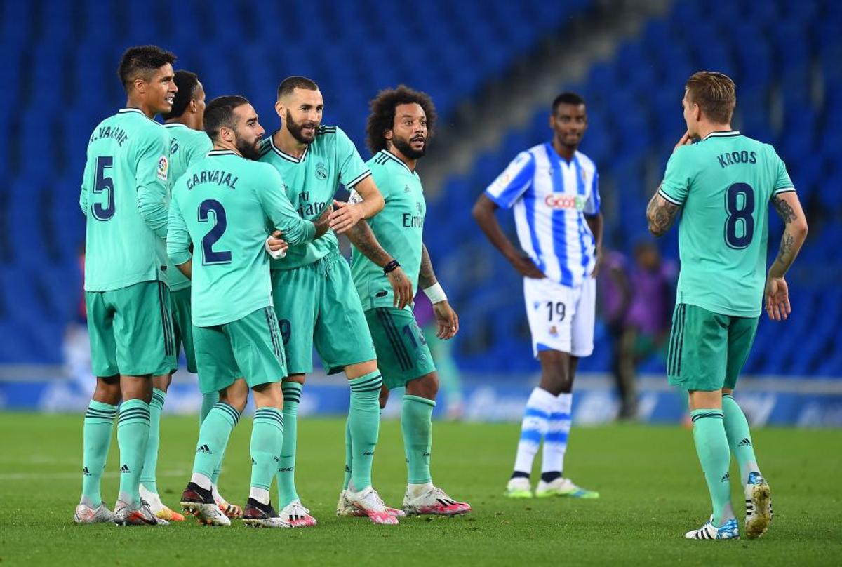 SOCIEDAD - REAL MADRID 1-2 VIDEO + FOTO » Victorie uriașă pentru Real Madrid, care îi ia fața Barcelonei și devine lider în La Liga!