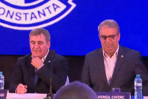 Vergil Chițac, alături de Gică Hagi // foto: captură YouTube