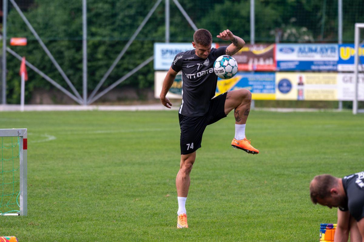 Antrenament CFR Cluj în cantonamentul din Austria (20 iunie 2021)