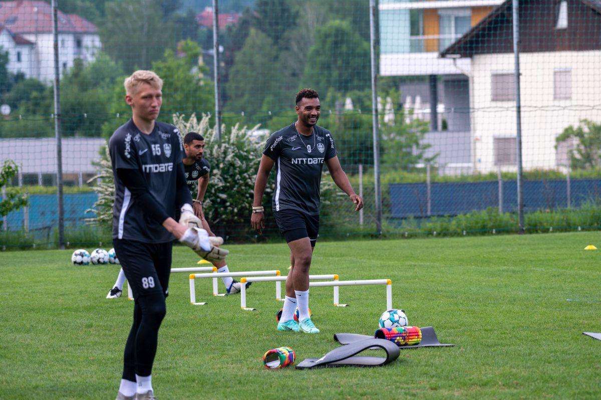 Antrenament CFR Cluj în cantonamentul din Austria (20 iunie 2021)