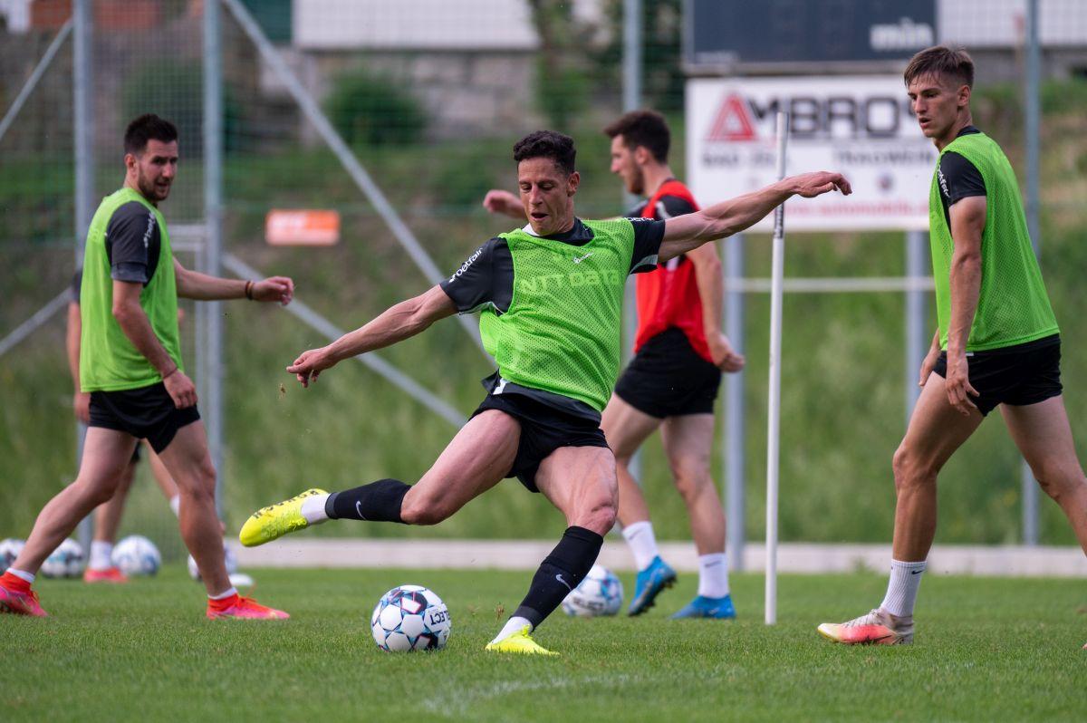 Antrenament CFR Cluj în cantonamentul din Austria (20 iunie 2021)