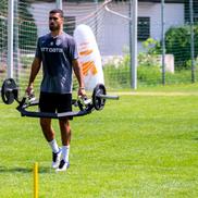 Antrenament CFR Cluj, 21.06.2021, cu preparatorul fizic, în cantonamentul din Austria (foto: Raed Krishan/GSP)