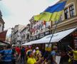 Ucraina - Austria. Suporteri în Centrul Vechi