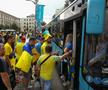 Ucraina - Austria. Suporteri în Centrul Vechi
