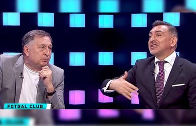 Crăciunescu și Ilie Dumitrescu, dialog aprins în direct la TV: „Hai, mă, lasă-mă în pace!” / „Am vorbit cu Hagi!”