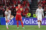 Gafa incredibilă în Rusia - Danemarca, meci decisiv din grupa B! Poulsen s-a trezit cu mingea la picior, în fața porții goale