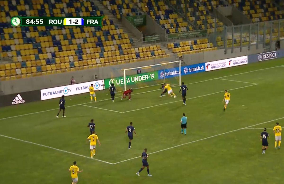 Golul României U19, anulat degeaba? Cum arată faza superbă care ne putea aduce egalarea + La TV nu s-a văzut nicio reluare!