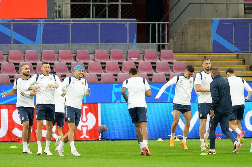 România a efectuat antrenamentul oficial înaintea meciului cu Belgia // foto: Andrei Crăițoiu (GSP)