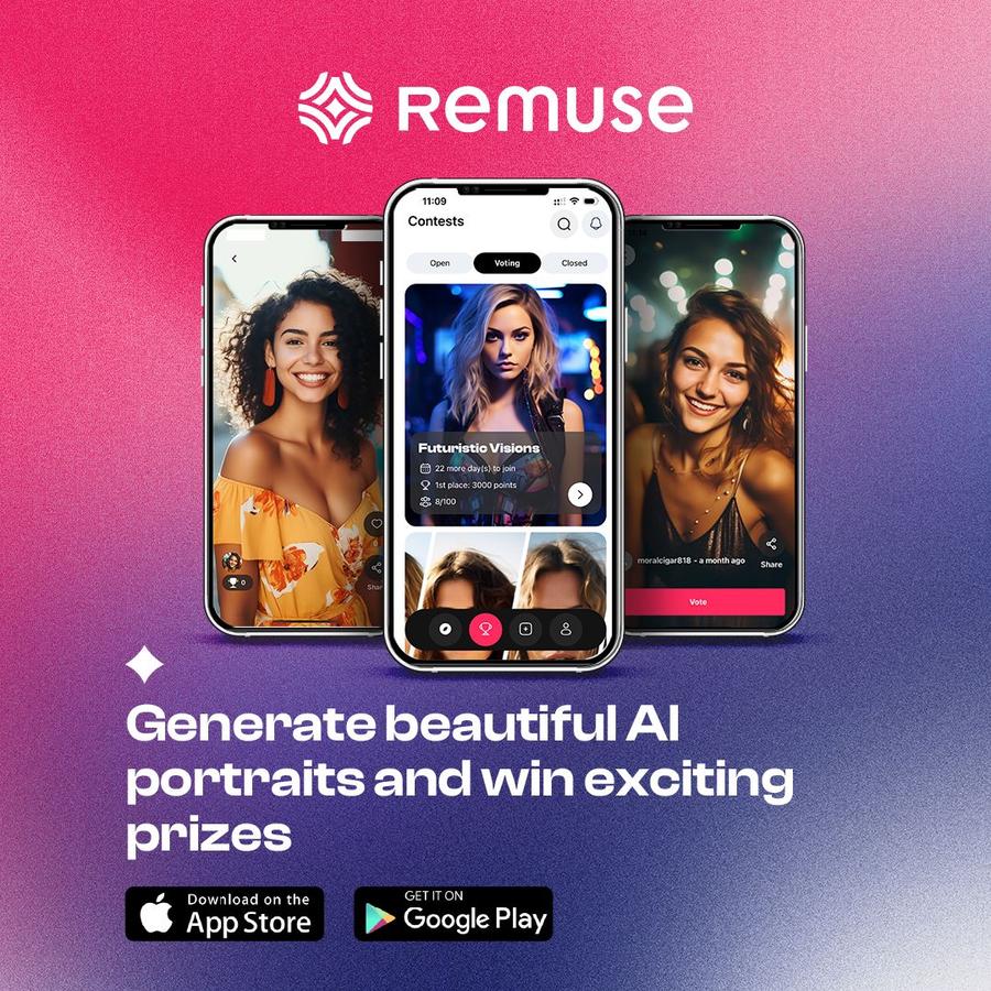 Descoperă Frumusețea cu Remuse: Aplicația AI Beauty Contests este acum disponibilă!