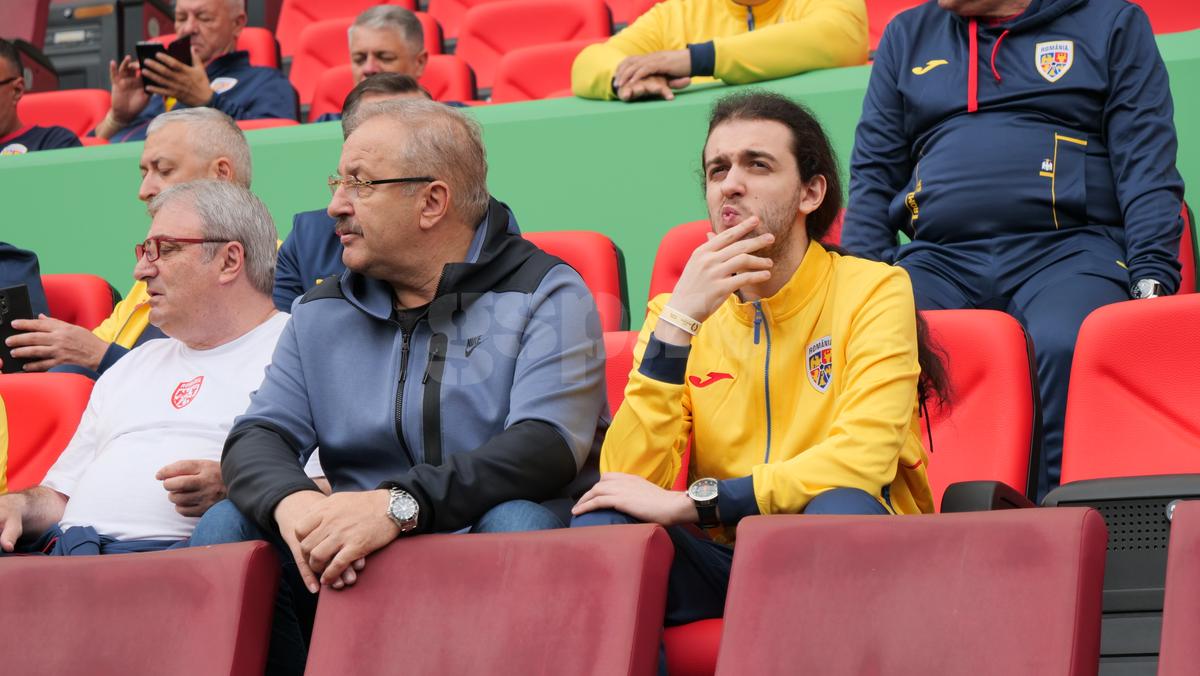 Dîncu și fiul, favoriții FRF! Burleanu le-a dat acces VIP în delegația oficială cu Belgia