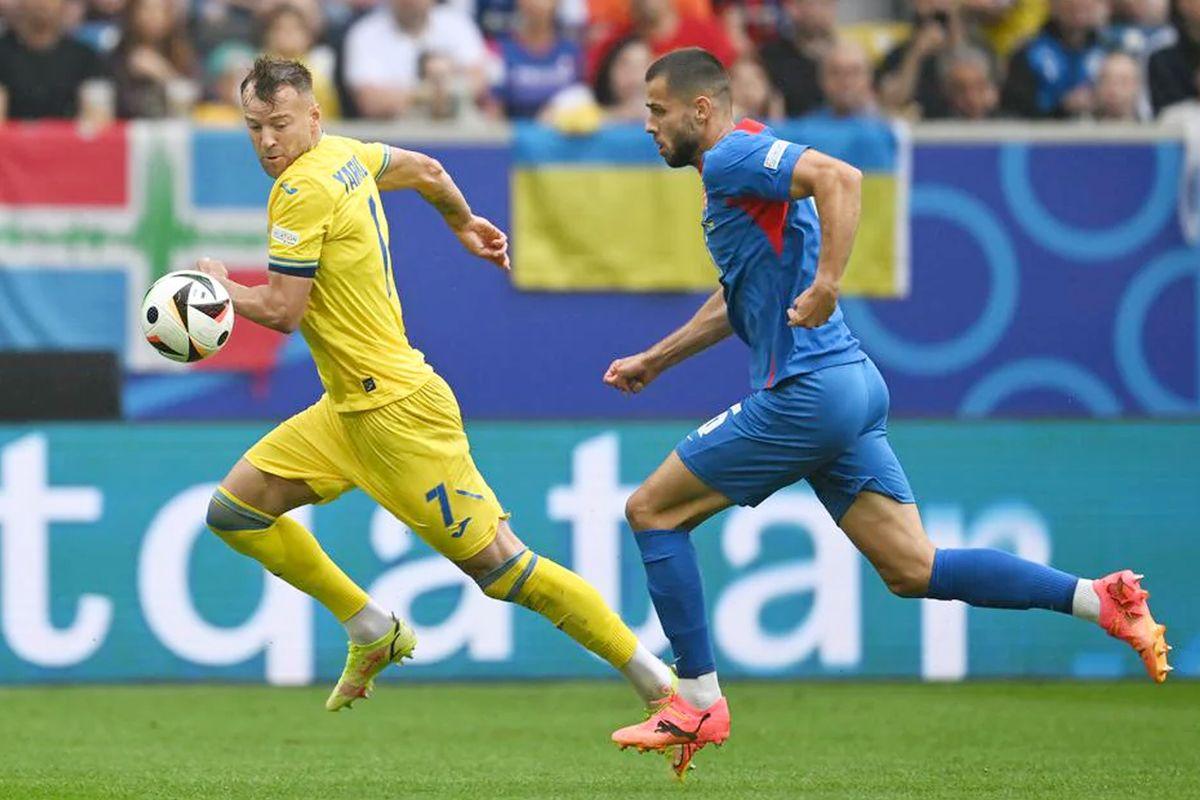 Slovacia - Ucraina, în Grupa E de la EURO 2024 » Cele mai tari imagini ale partidei de la Dusseldorf
