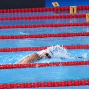 David Popovici, campion european la 200 m liber la Belgrad 2024 Foto: Roxana Fleșeru