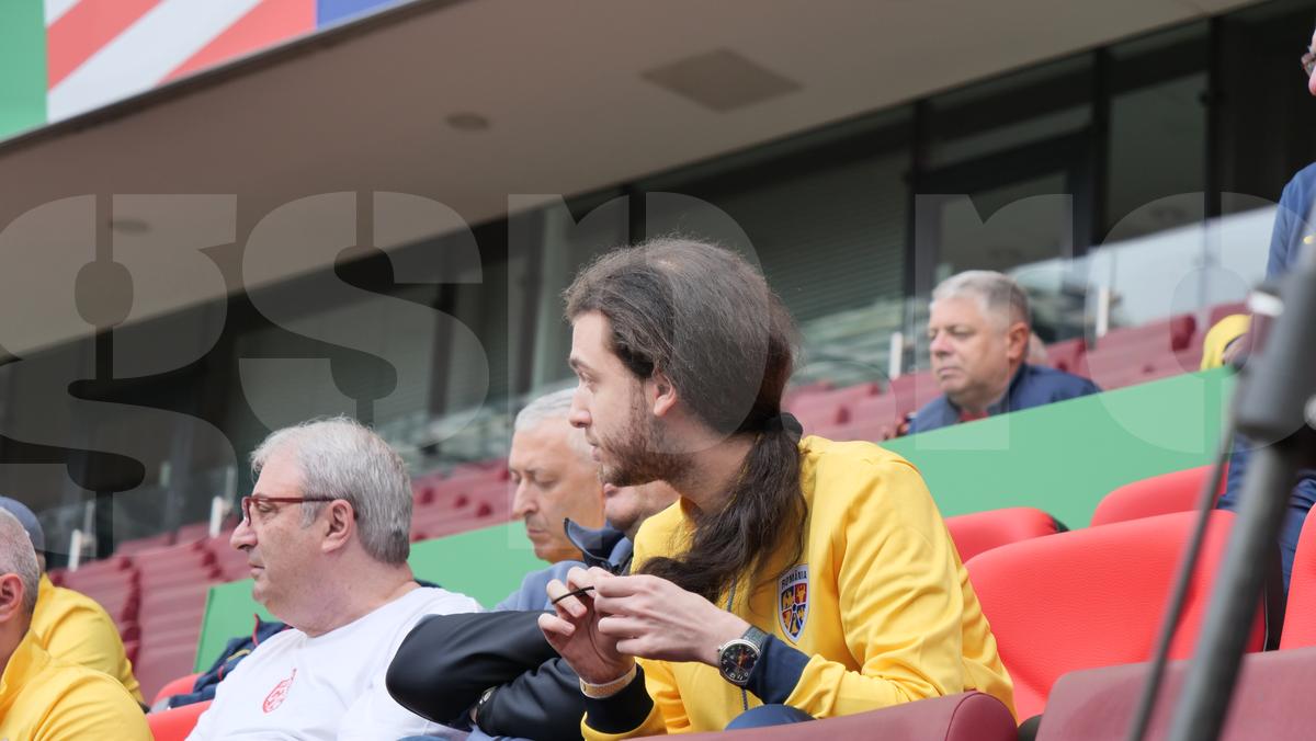 Vasile Dîncu și-a adus și fiul la Euro 2024