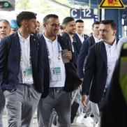 Naționala României a ajuns la Koln. Imagini surprinse în gară de fotoreporterul GSP Cristi Preda