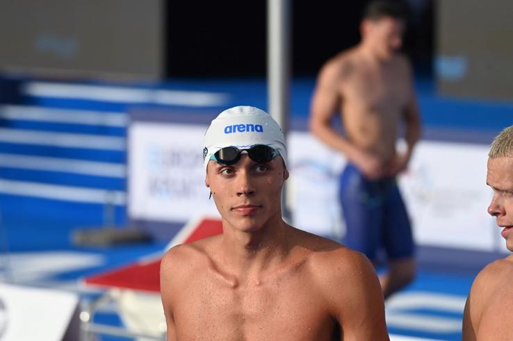 David Popovici, campion european la 200 m liber la Belgrad 2024 Foto: Roxana Fleșeru