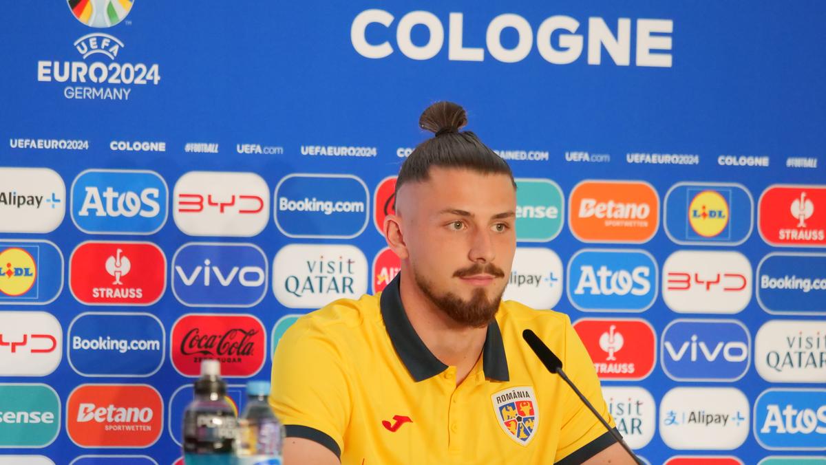 Radu Drăgușin și Edward Iordănescu - conferință de presă