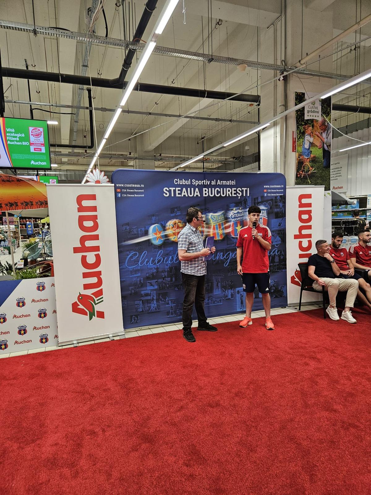 CSA Steaua și-a prezentat achizițiile