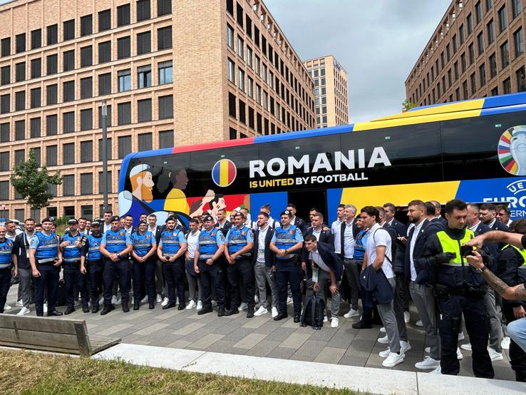 Naționala României a ajuns la Koln // foto: Daniel Grigore (GSP)