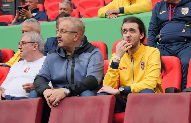 Dîncu și fiul, favoriții FRF! Burleanu le-a dat acces VIP în delegația oficială cu Belgia