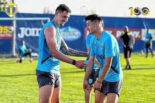 Primul antrenament pentru Petrolul în Turcia. Foto: Instagram
