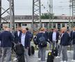 Naționala României a plecat spre Koln, din nou cu trenul » Fanii au făcut spectacol și în gară: „Ciocolata belgiană e cea mai bună. O să îi mâncăm”