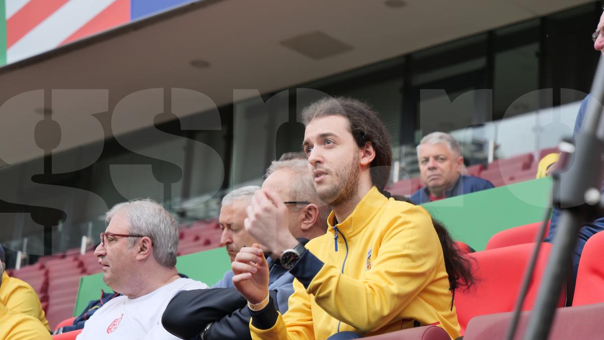 Vasile Dîncu și-a adus și fiul la Euro 2024