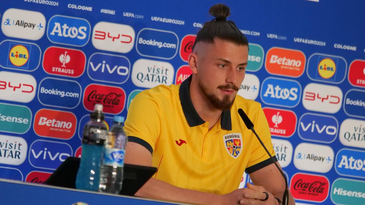 Radu Drăgușin și Edward Iordănescu - conferință de presă