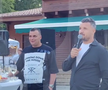 Constantin Budescu a luat microfonul și a pornit recitalul la petrecerea Petrolului: