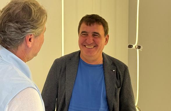 După ce a probat ochelarii fiului, Gică Hagi i-a trasat obiectivul lui Ianis Zicu la Farul: „Trebuie să-i aducem 4-5 jucători”