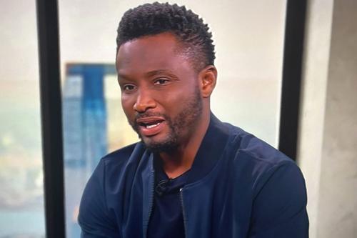 John Obi Mikel în studioul DAZN / Foto: Twitter