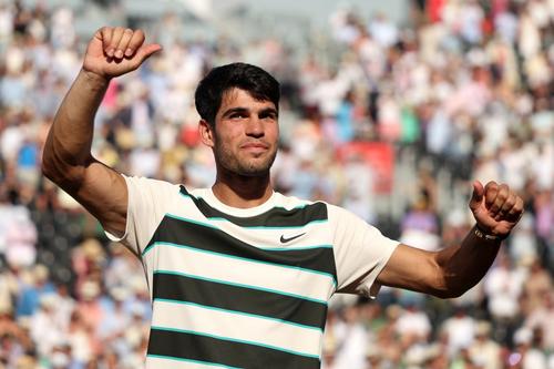 Carlos Alcaraz s-a calificat în finală la Queen's/Foto: Getty Images