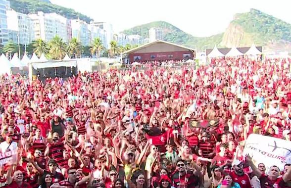Imaginile incredibile din Brazilia fac înconjurul lumii! Nebunie pe Copacabana, după succesul istoric de la Campionatul Mondial al Cluburilor