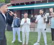 Constantin Budescu a luat microfonul și a pornit recitalul la petrecerea Petrolului: