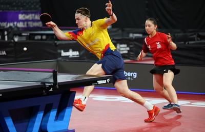 Iulian Chiriță a cucerit aurul la dublu mixt alături de galeza Anna Hursey în cadrul Campionatelor Europene U21 de la Cluj-Napoca