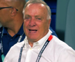 Dick Advocaat, în lacrimi la primul punct din istoria naționalei Curacao la Mondial // foto: X