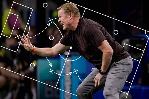Mutările lui Ronald Koeman au fost decisive în Olanda - Suedia 5-1. Fotomontaj: Diana Vasilescu, GSP