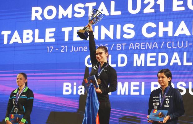Bianca Mei-Roșu, aur la Campionatele Europene U21 de la Cluj!