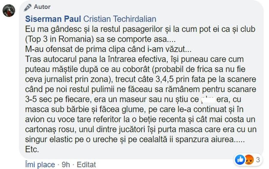 EXCLUSIV Fost participant la MasterChef, pasager în avionul cu care CFR a venit la București, face acuze grave: „Unii nu purtau măști. Au 11 cazuri, iar eu am familie. Nenorociților!”