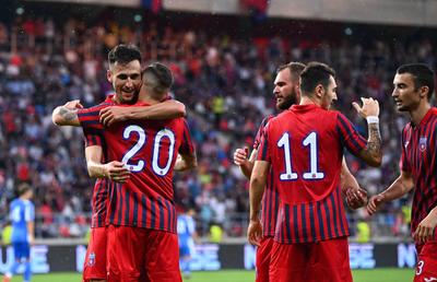 ACS Viitorul Tg. Jiu -CSA Steaua 0-2 » Roș-albaștrii se impun lejer grație „dublei” lui  Răsdan