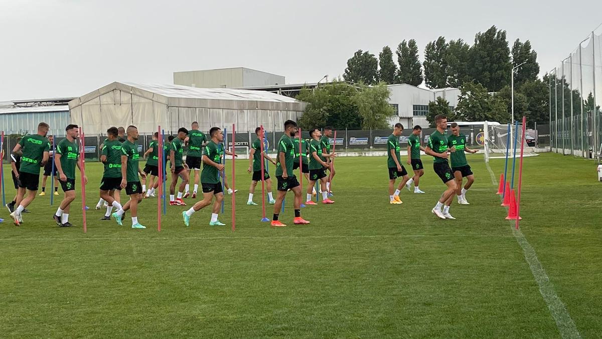 Antrenament oficial FCSB înaintea meciului cu Shakhter karagandy