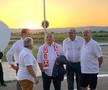 Viktor Orban, premierul Ungariei, cu fularul lui Sepsi la gât
