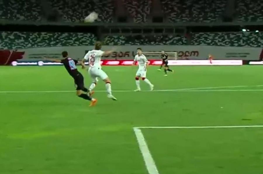 Două faze controversate în Saburtalo - FCSB » Penalty refuzat roș-albaștrilor