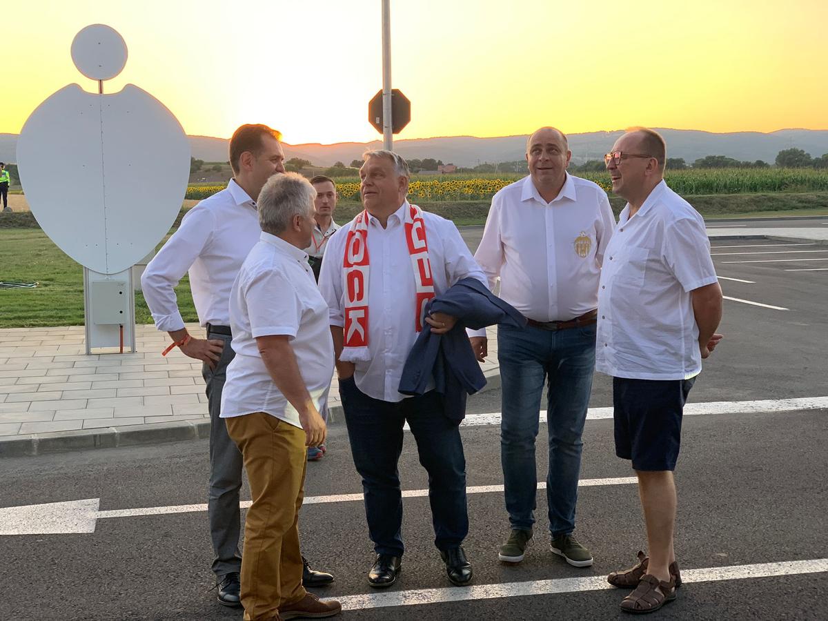 Viktor Orban a făcut valuri la Sfântu Gheorghe, la duelul Sepsi - Olimpija Ljubljana!