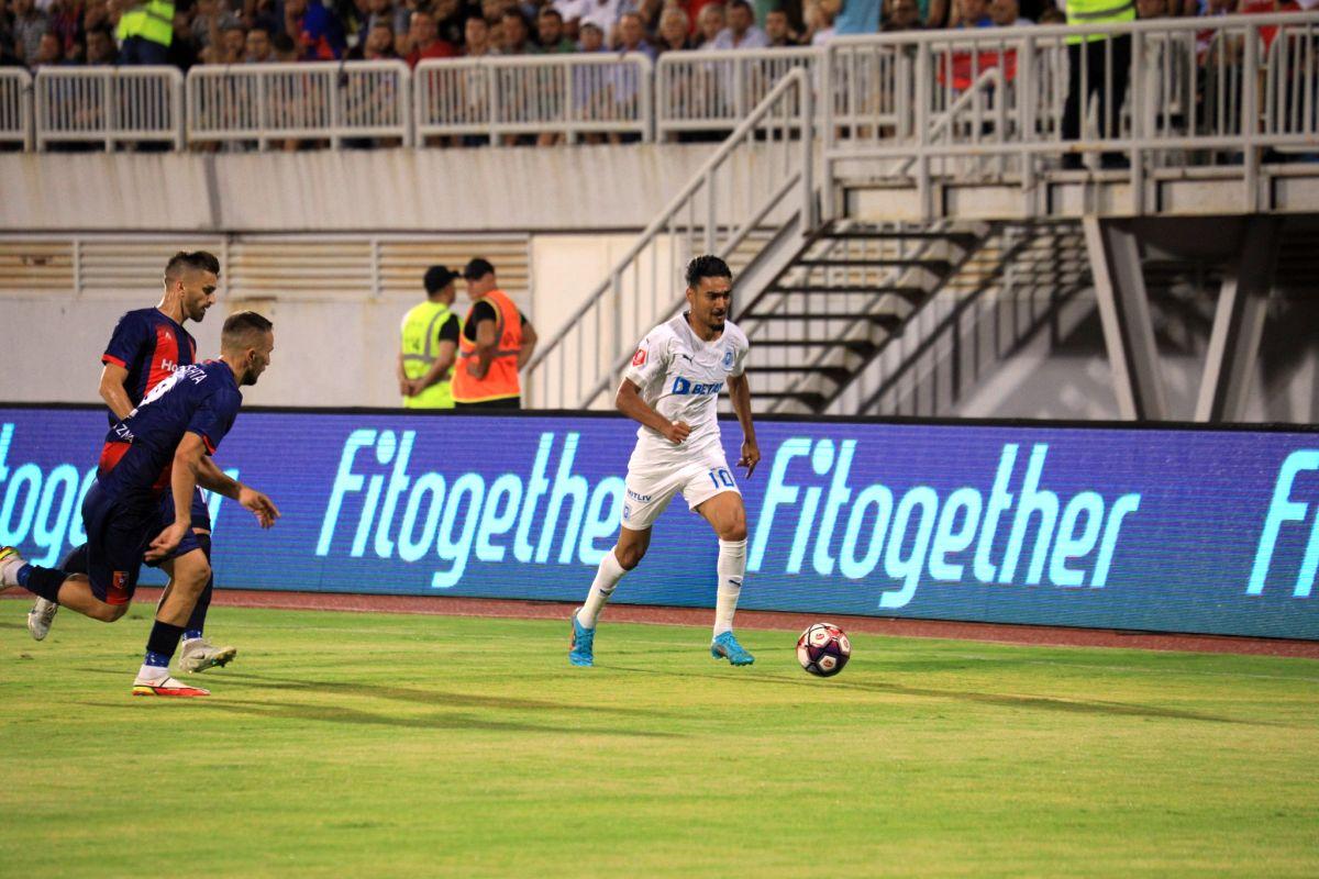 KF Vllaznia Shkodër - CSU Craiova / imagini de la ciocnirea din Albania